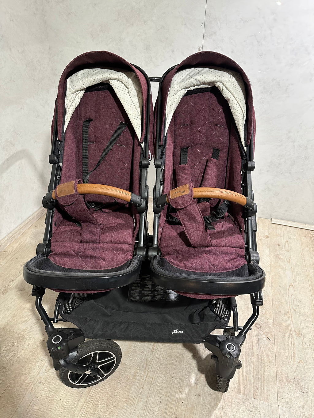 Hartan two select Zwillingskinderwagen 2 Sportsitze 1 Babywanne