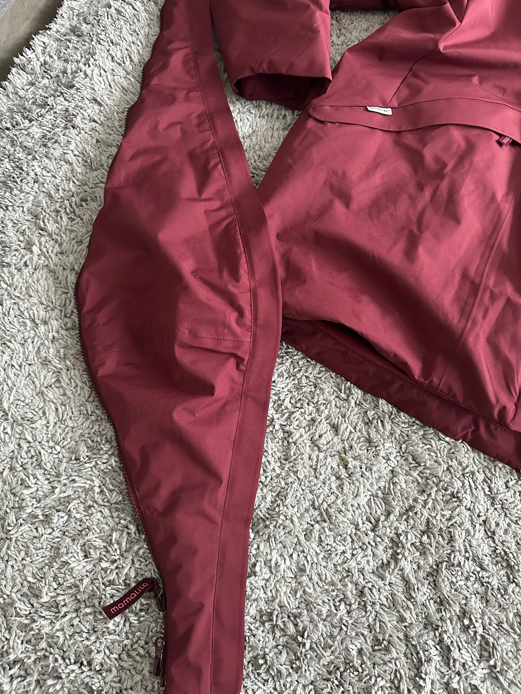 Mamalila Winter Tragejacke Trageparka Berry/Beere XL