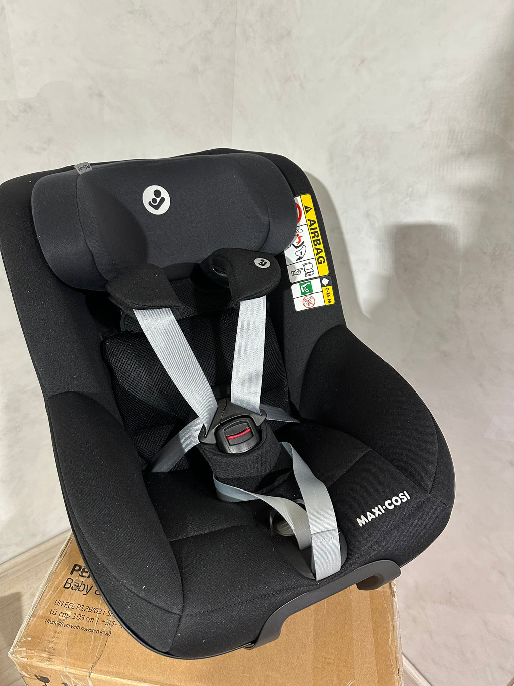 Maxi Cosi Pearl 360 Set mit Familyfix 360 Authentic Black