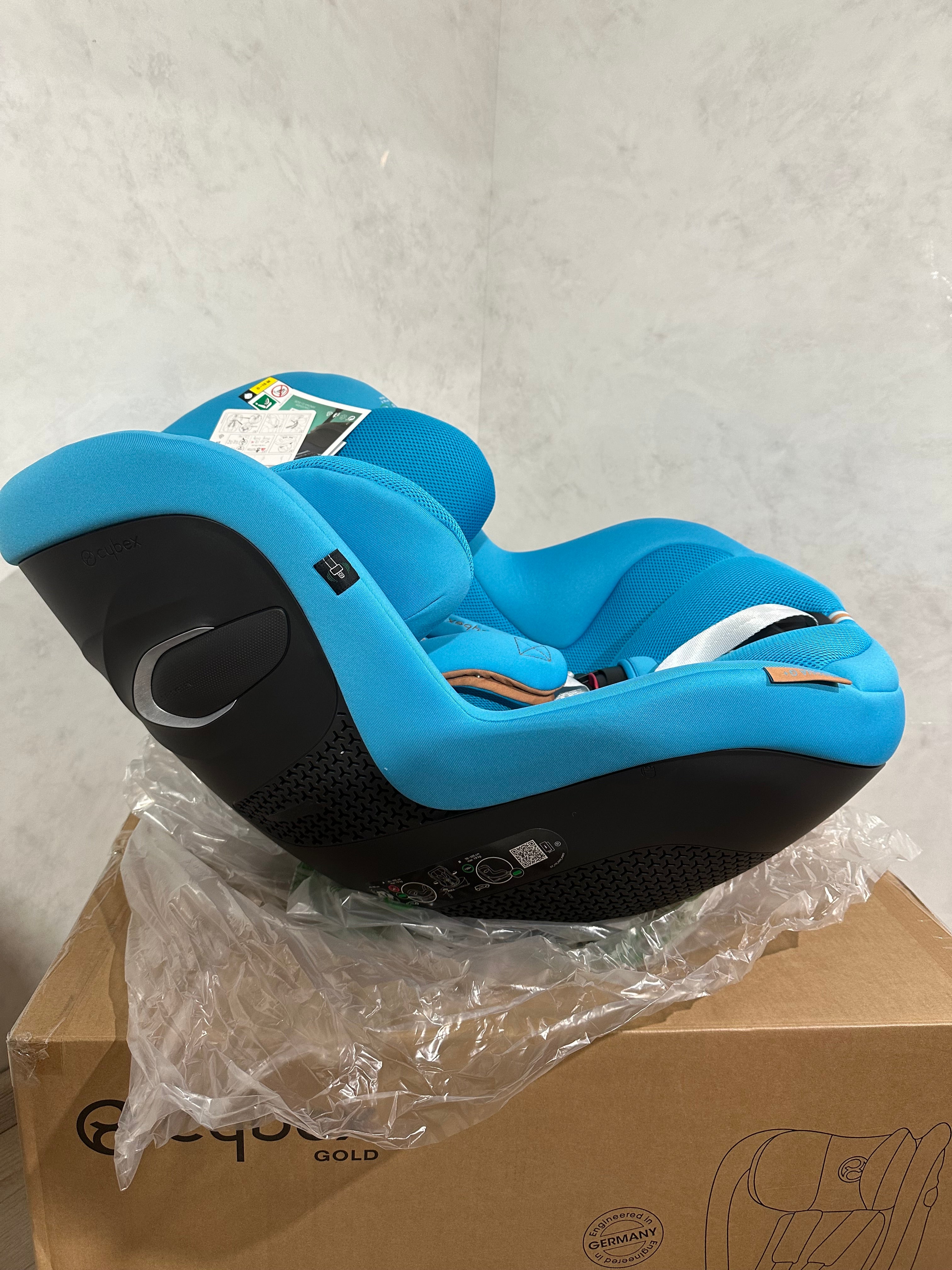 CYBEX Sirona G i-Size „Beach Blue Plus“ – 360°
