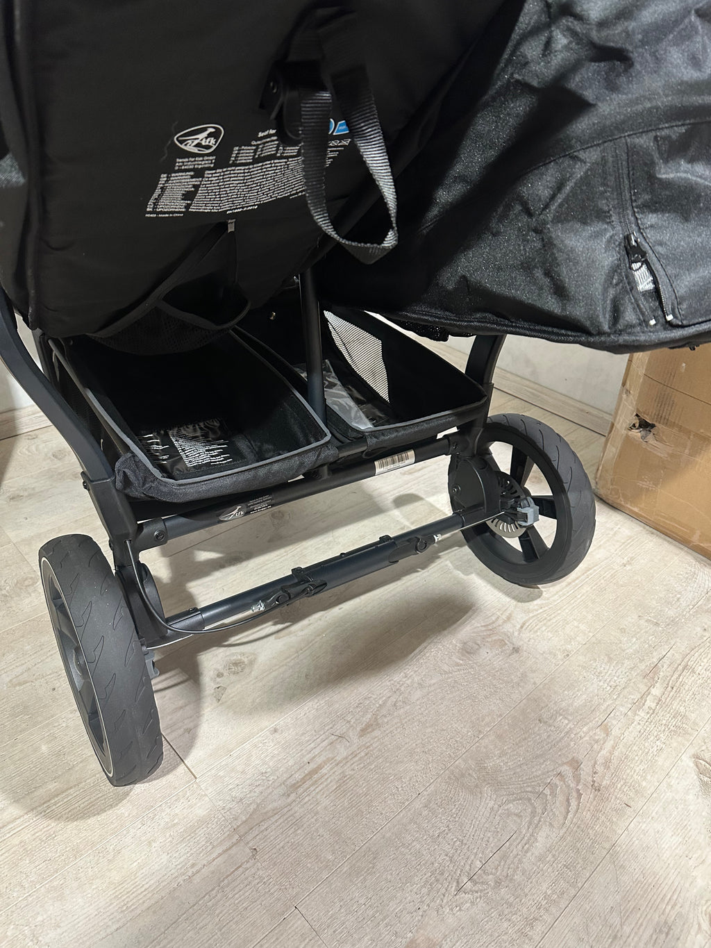 Tfk Duo 2 grün Zwillingswagen mit Sportsitzen