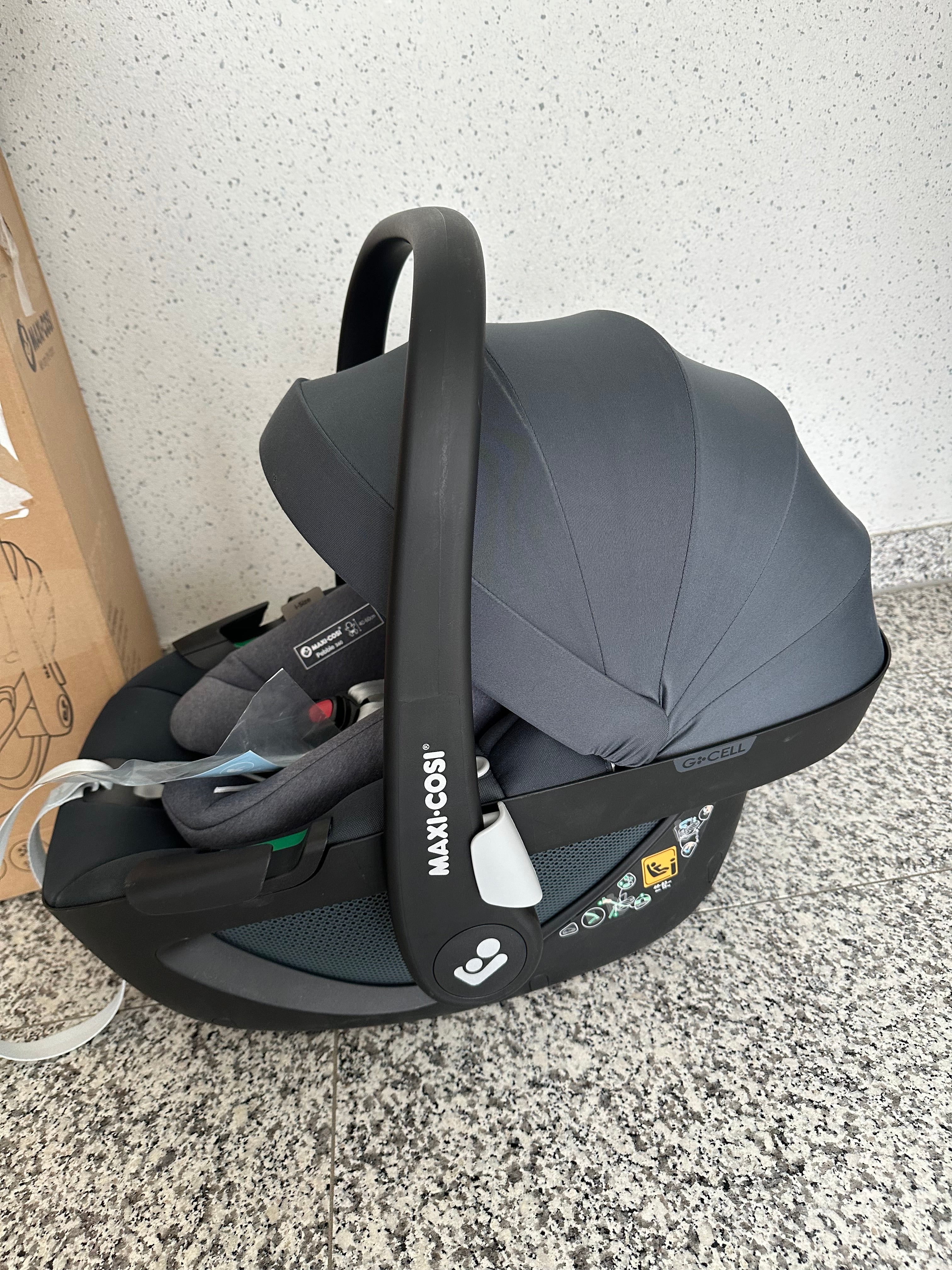 Maxi-Cosi Pebble 360 „Essential Graphite“ – Komfortable i-Size Babyschale ab Geburt