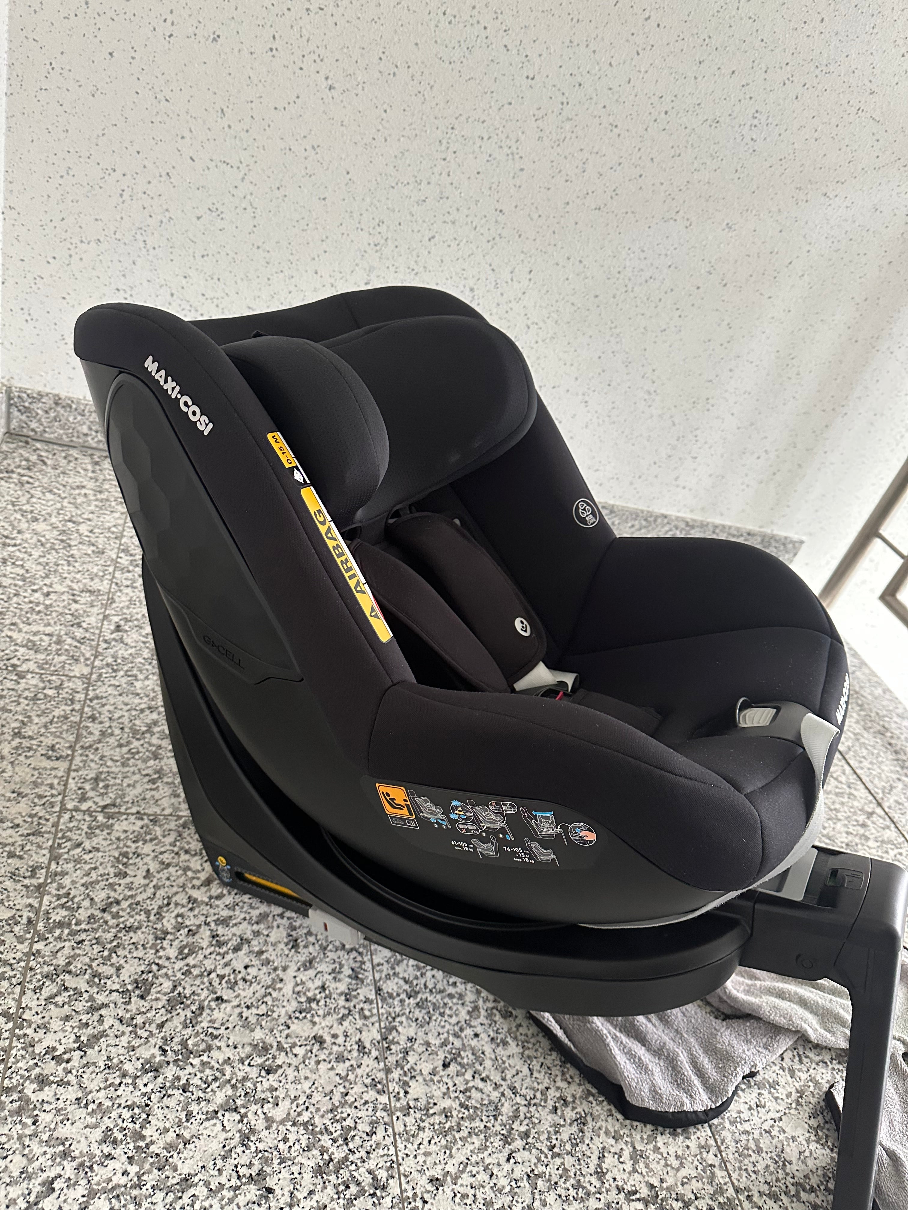 Maxi Cosi Mica eco I-size Reboarder 360 grad authentic black