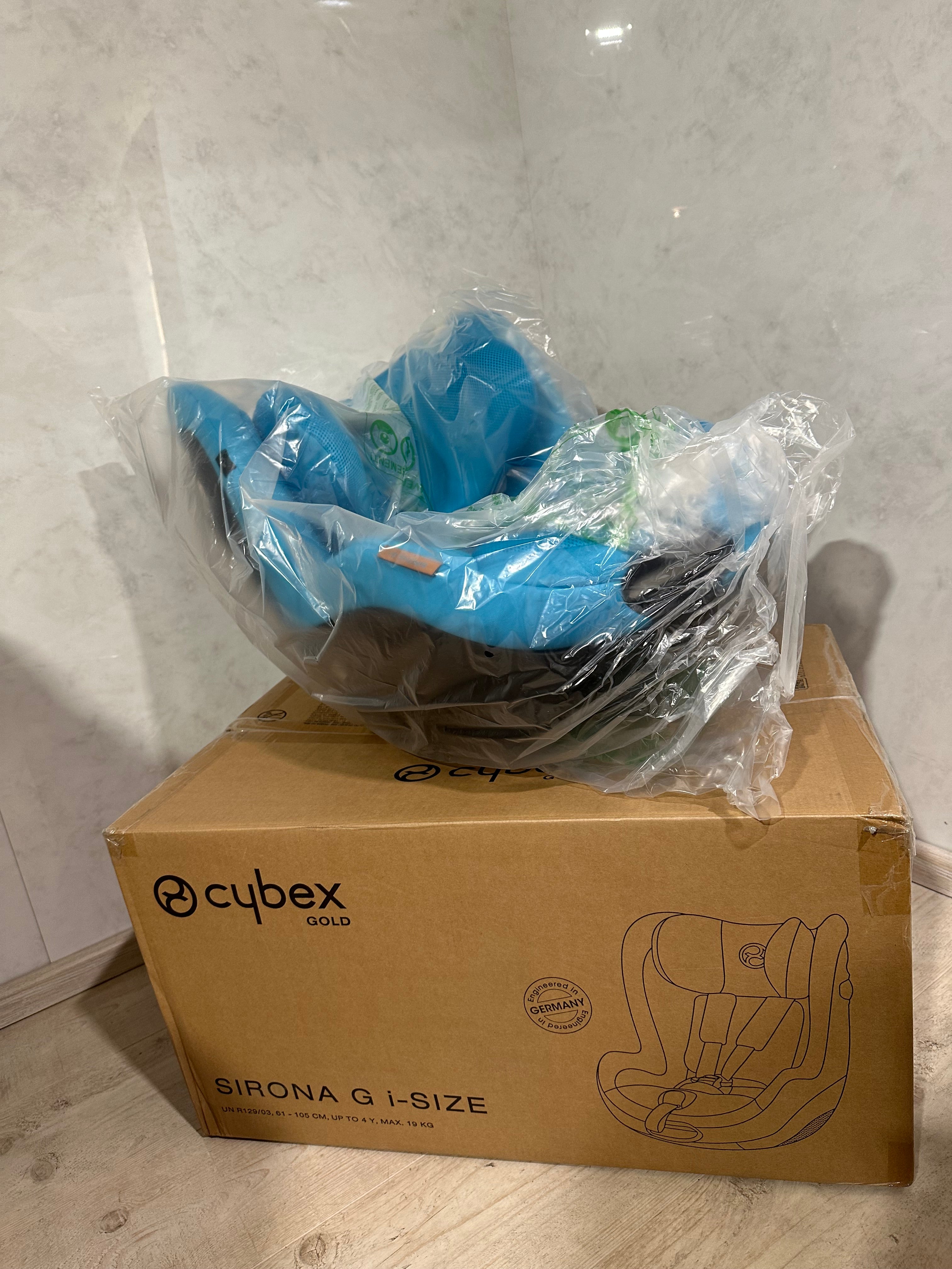 CYBEX Sirona G i-Size „Beach Blue Plus“ – 360°