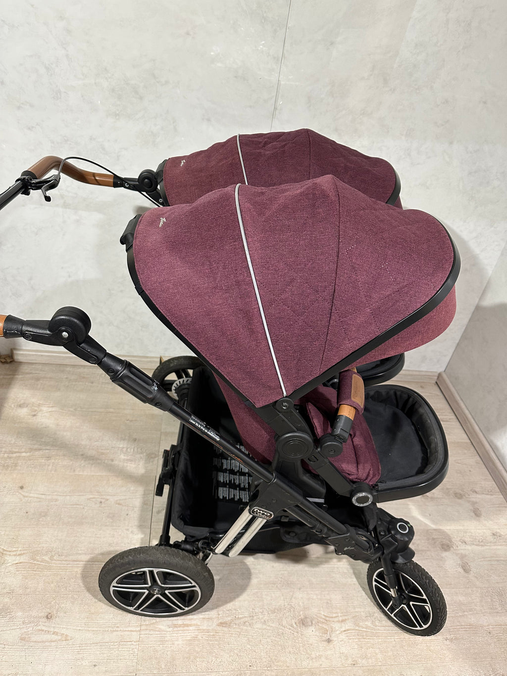 Hartan two select Zwillingskinderwagen 2 Sportsitze 1 Babywanne