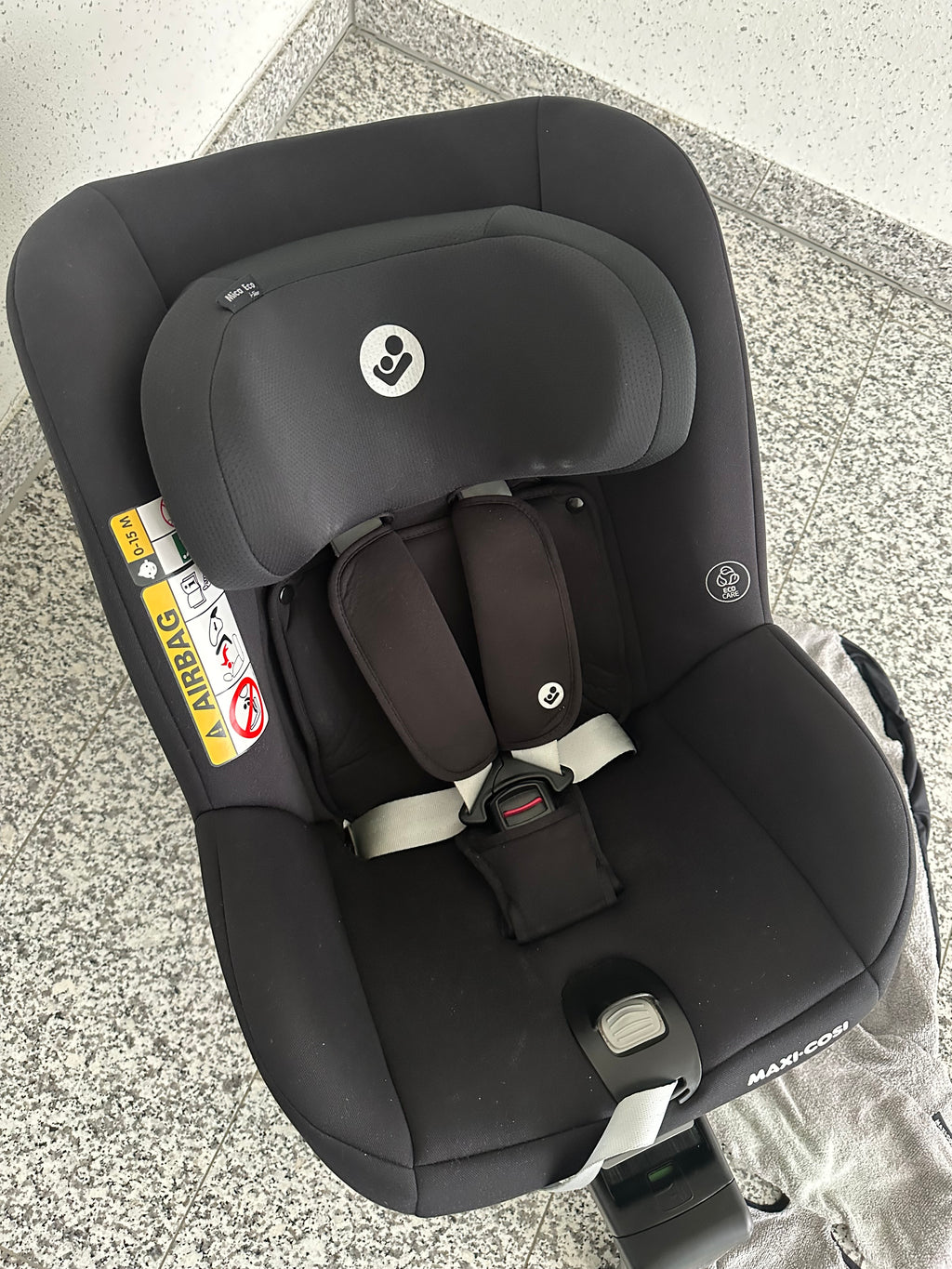 Maxi Cosi Mica eco I-size Reboarder 360 grad authentic black