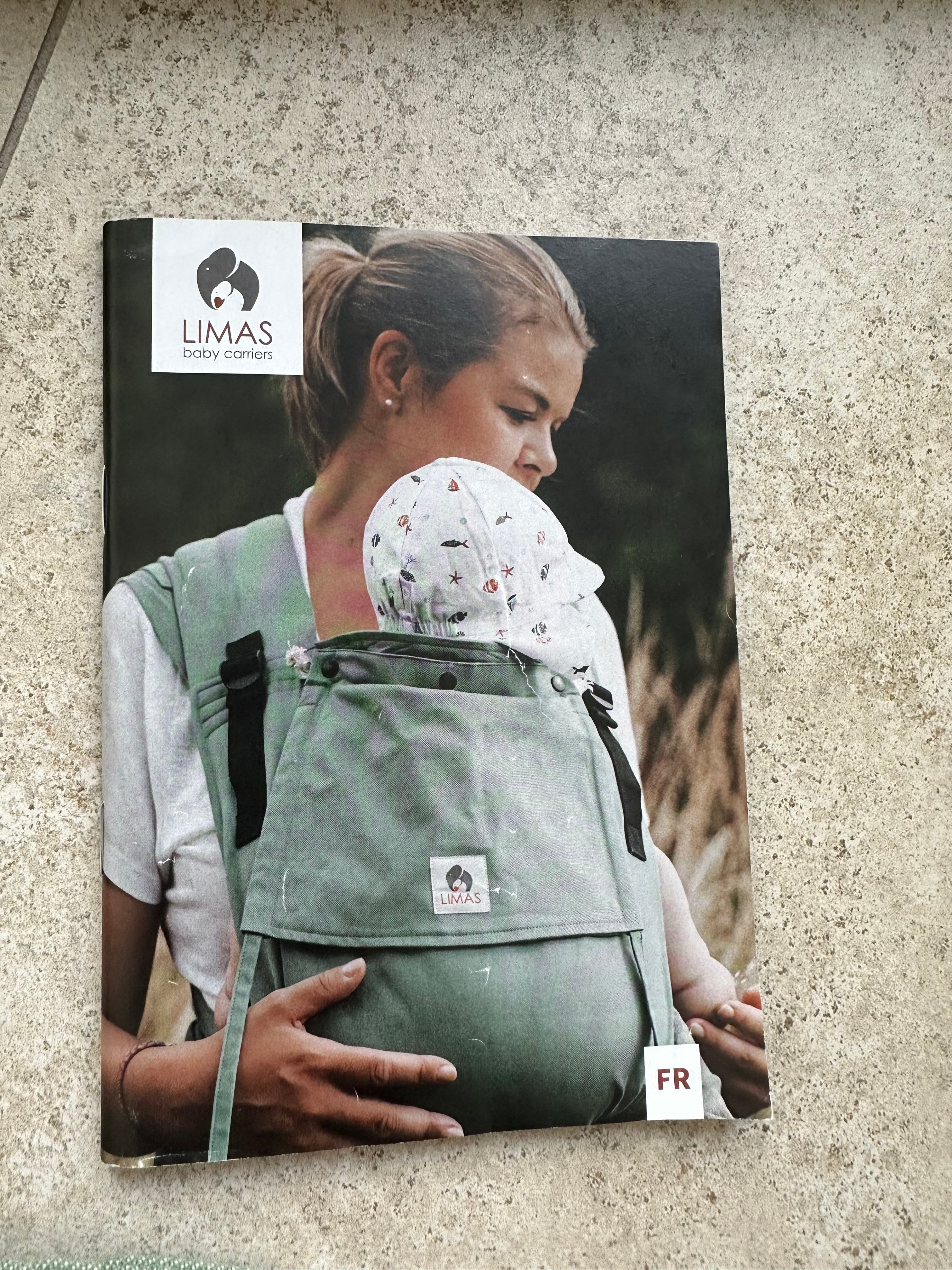 Stokke Limas Plus „Blossom green lily“ – Ergonomische Babytrage mit maximalem Komfort