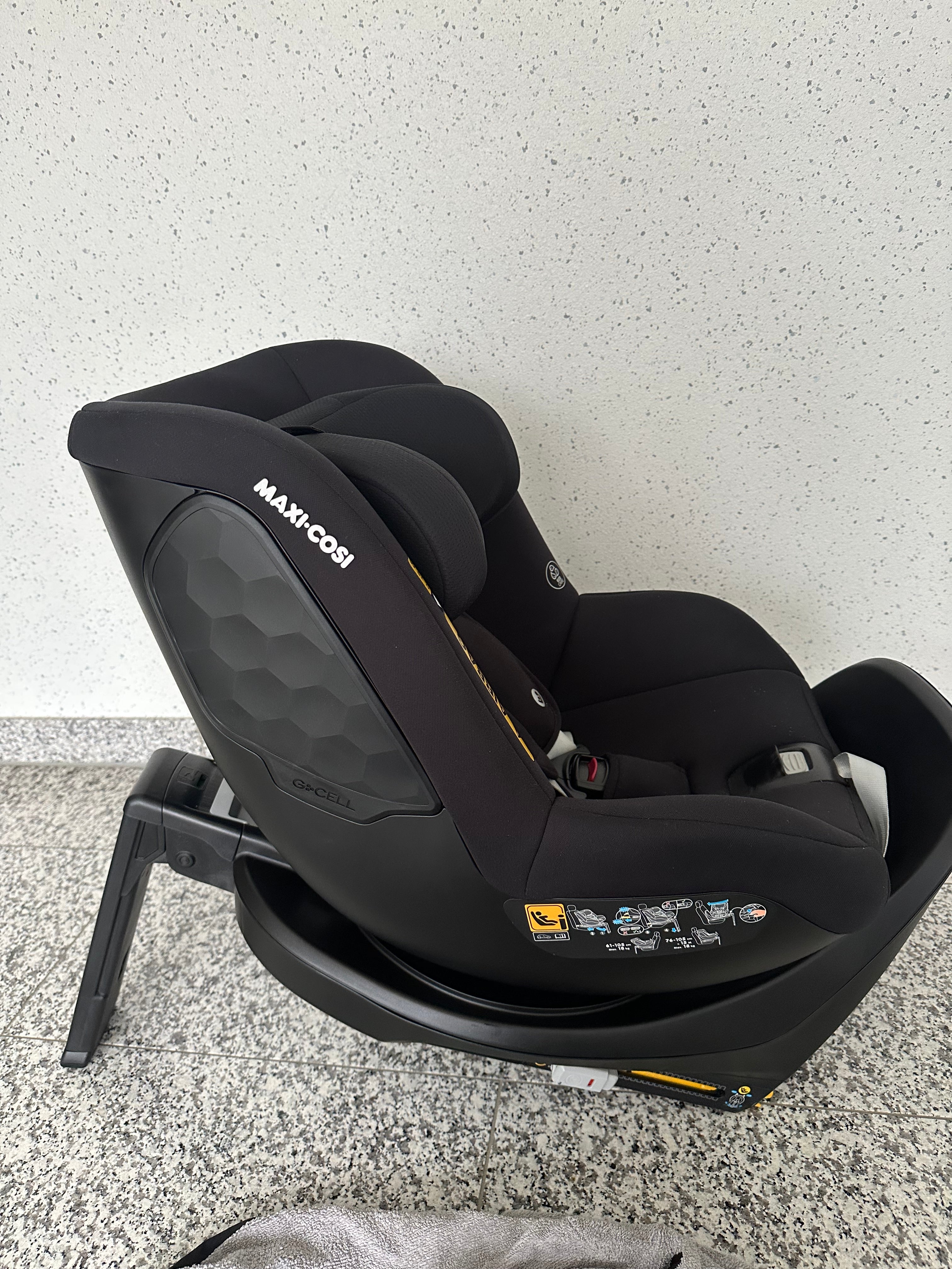 Maxi Cosi Mica eco I-size Reboarder 360 grad authentic black
