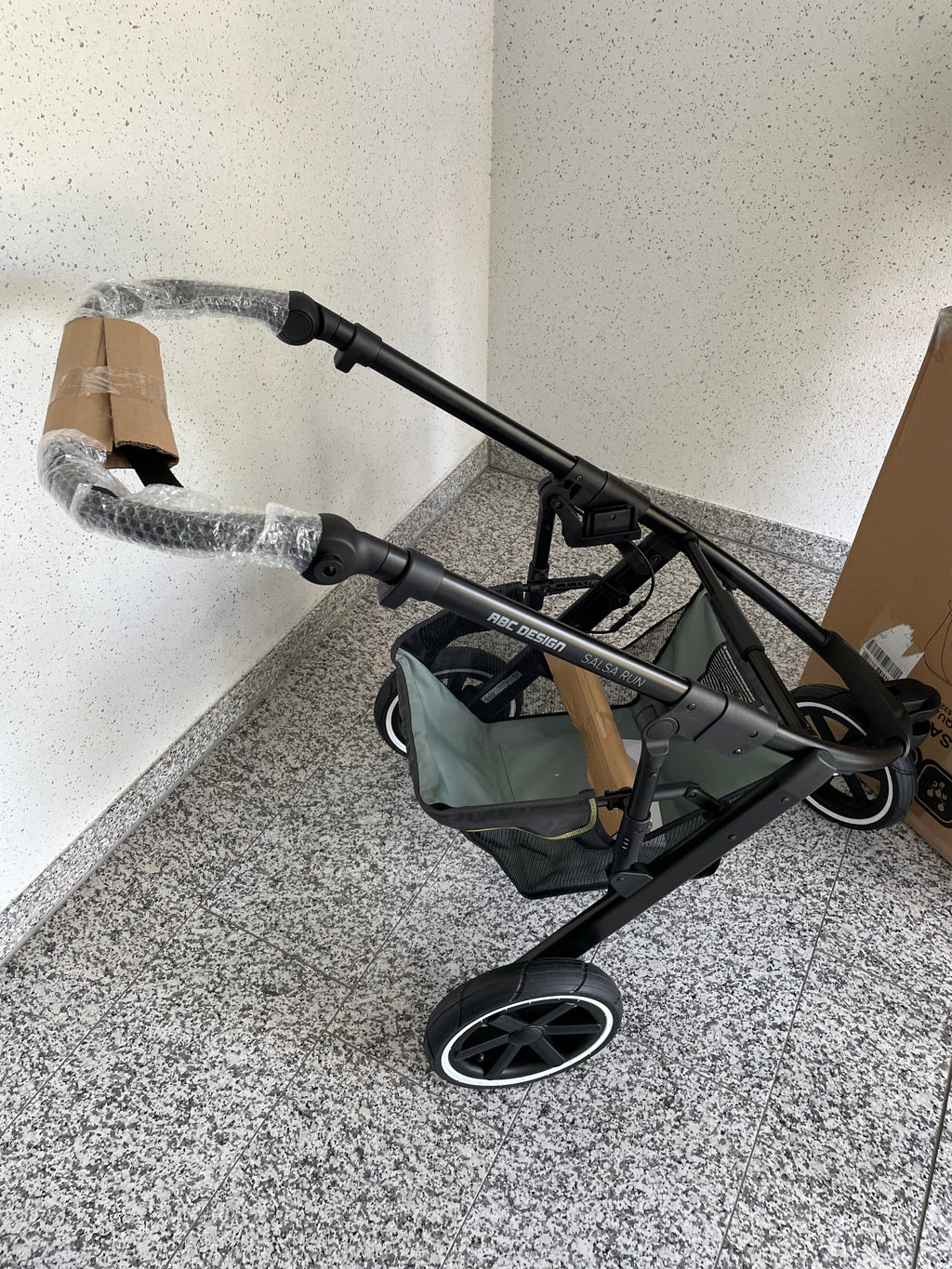 Abc design Salsa run aqua Kombikinderwagen inkl. Babywanne