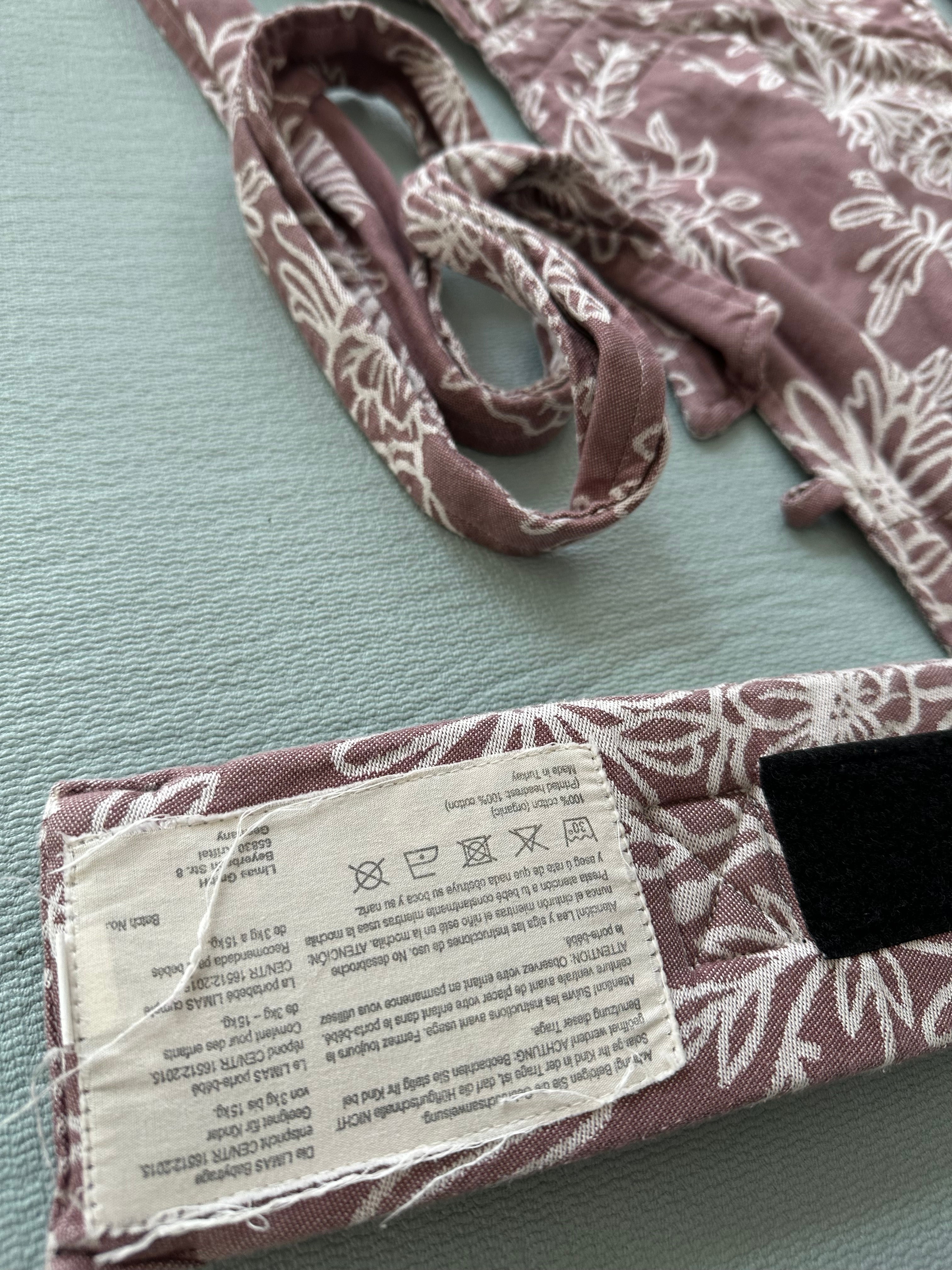 Stokke - Limas Babytrage Halfbuckle floral berry