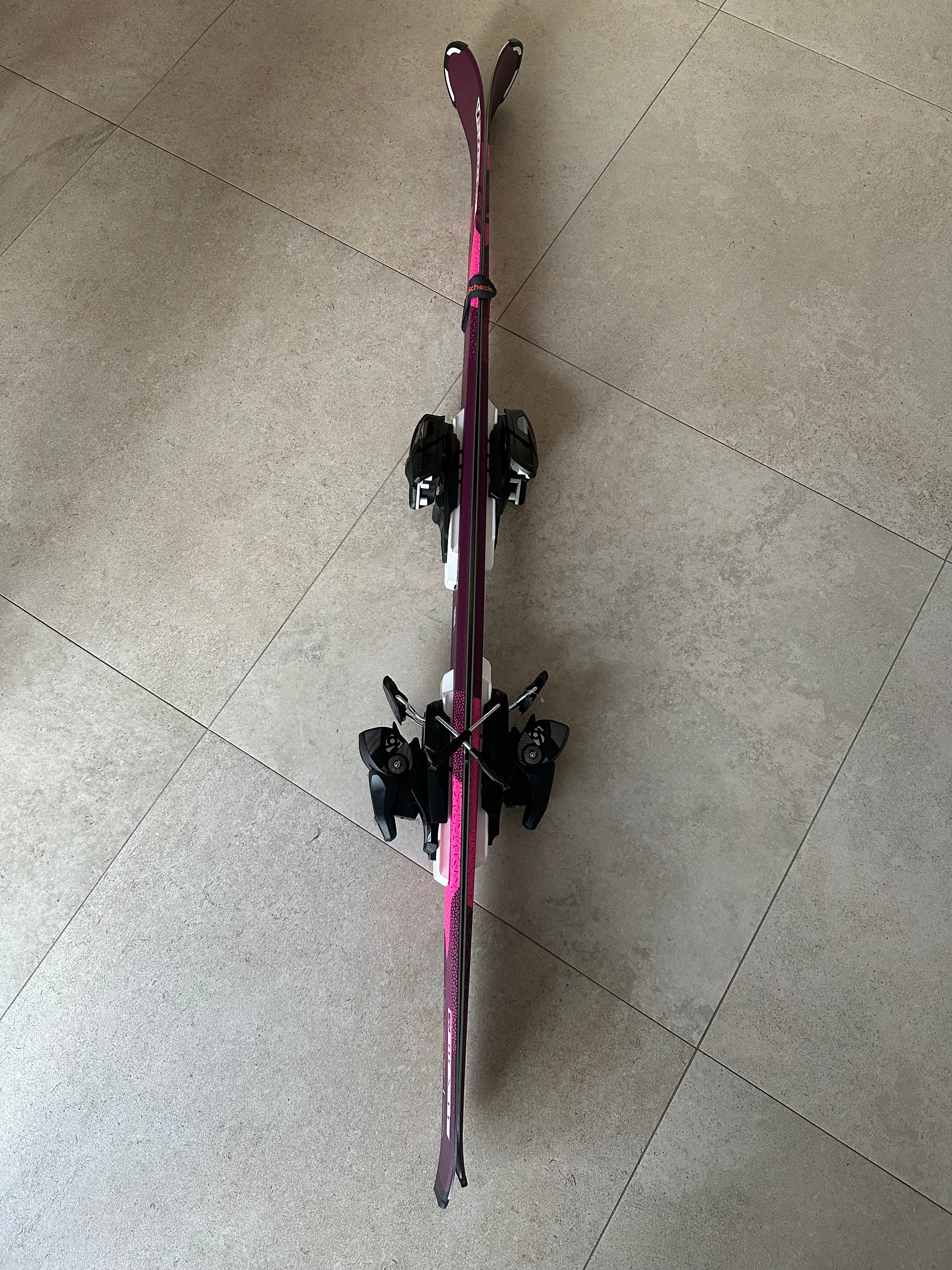 Salomon Lux JR 130cm Kinder-Ski mit Bindung – Leichter All-Mountain Ski für junge Fahrer