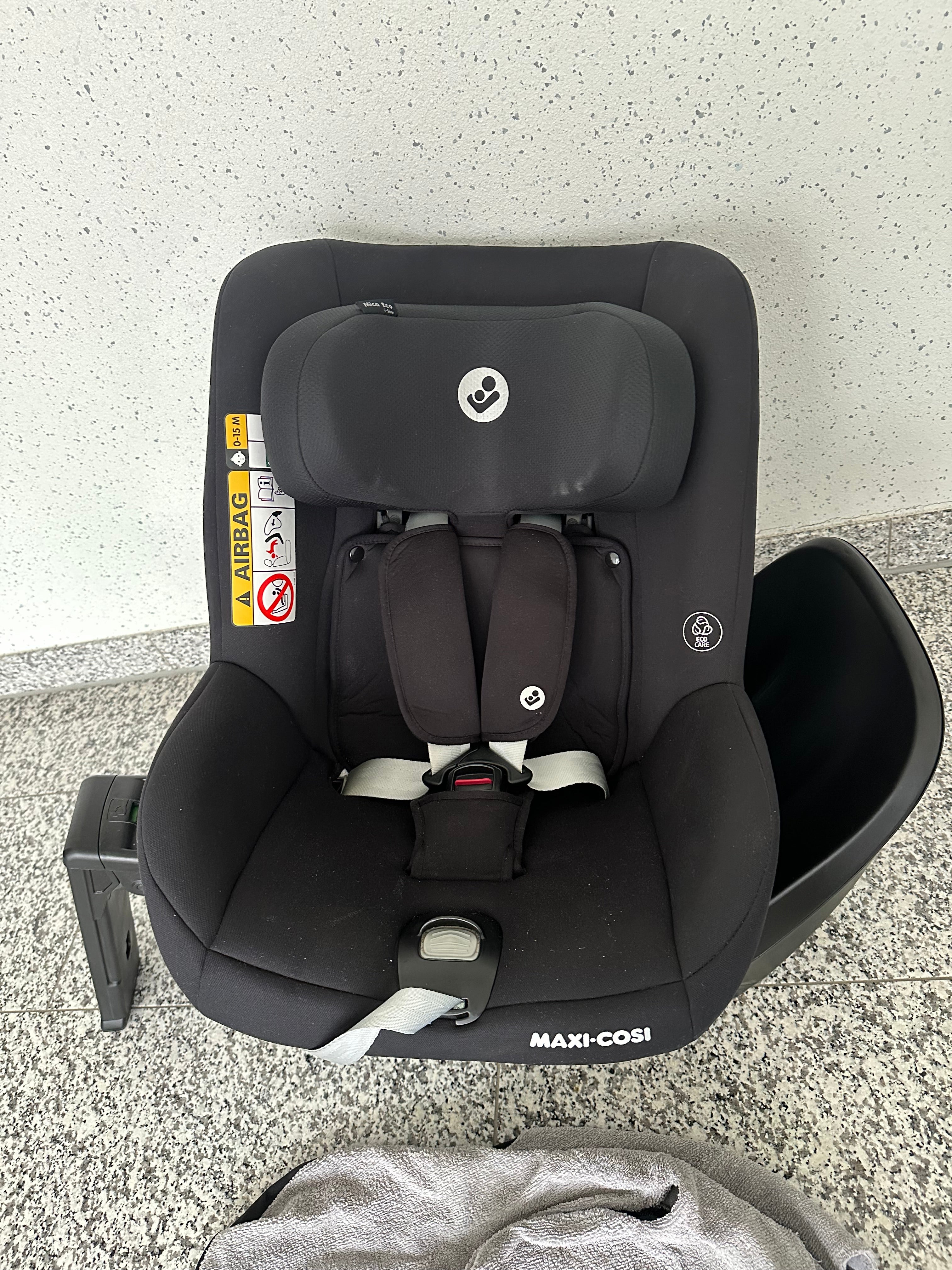 Maxi Cosi Mica eco I-size Reboarder 360 grad authentic black