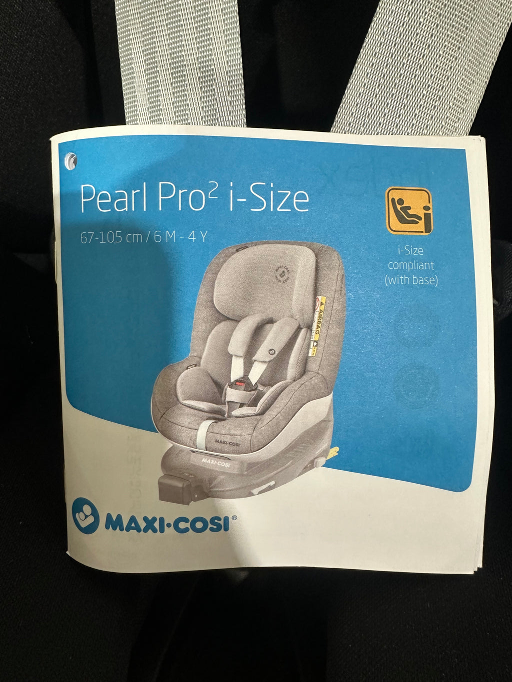 Maxi-Cosi Pearl Pro 2 i-Size „Authentic Black“ – Sicherer Reboarder