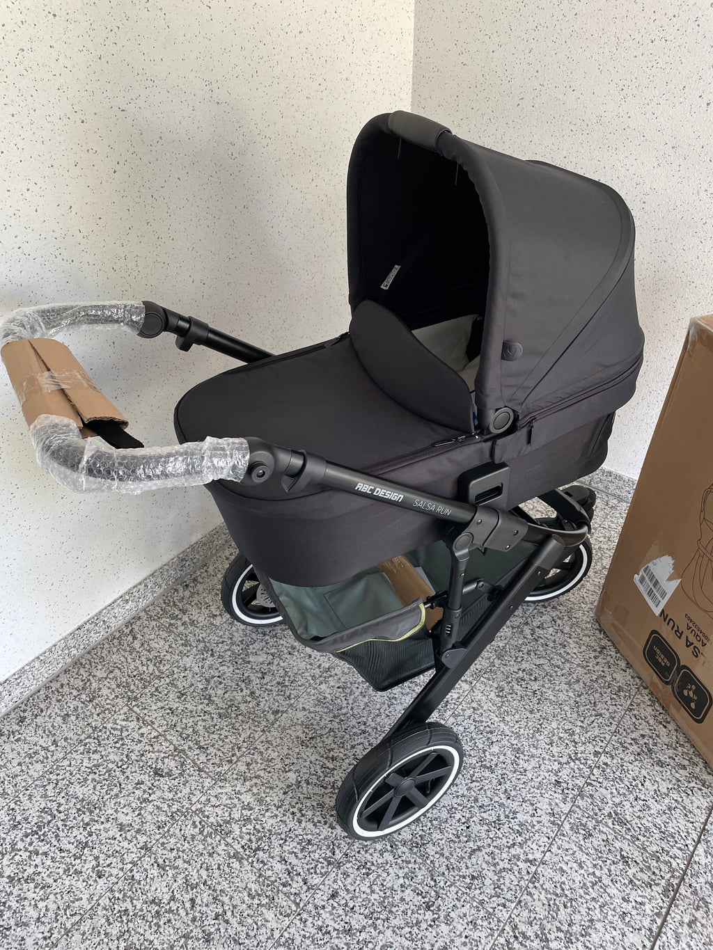 Abc design Salsa run aqua Kombikinderwagen inkl. Babywanne