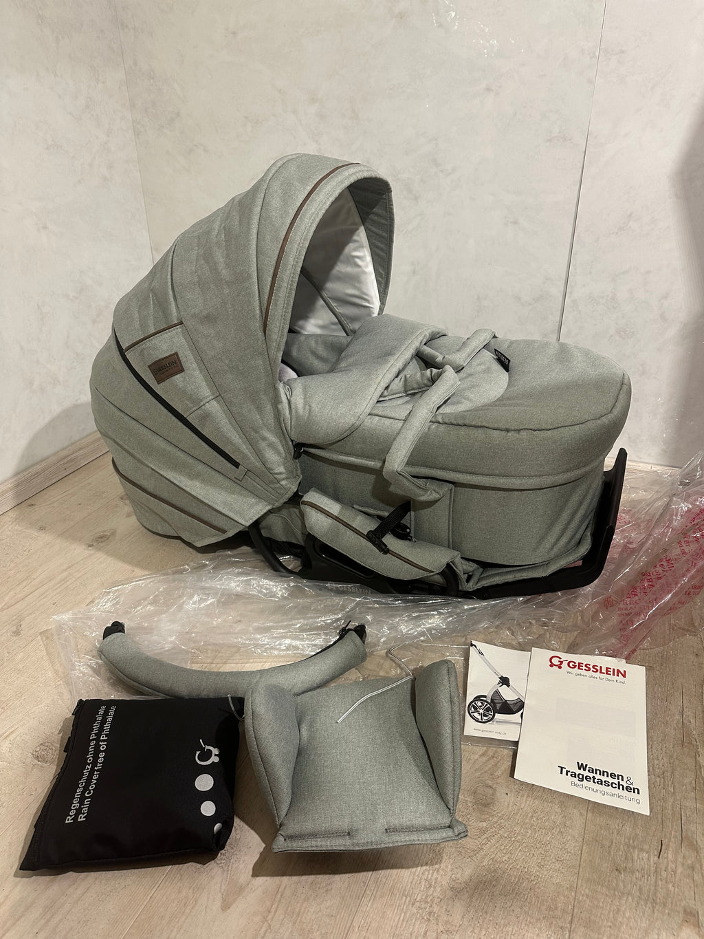 Gesslein Sportwagenaufsatz Sportsitz Classic mit C2 Tragetasche