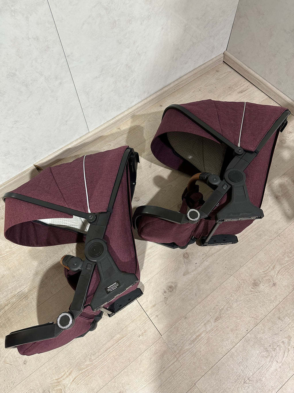 Hartan two select Zwillingskinderwagen 2 Sportsitze 1 Babywanne
