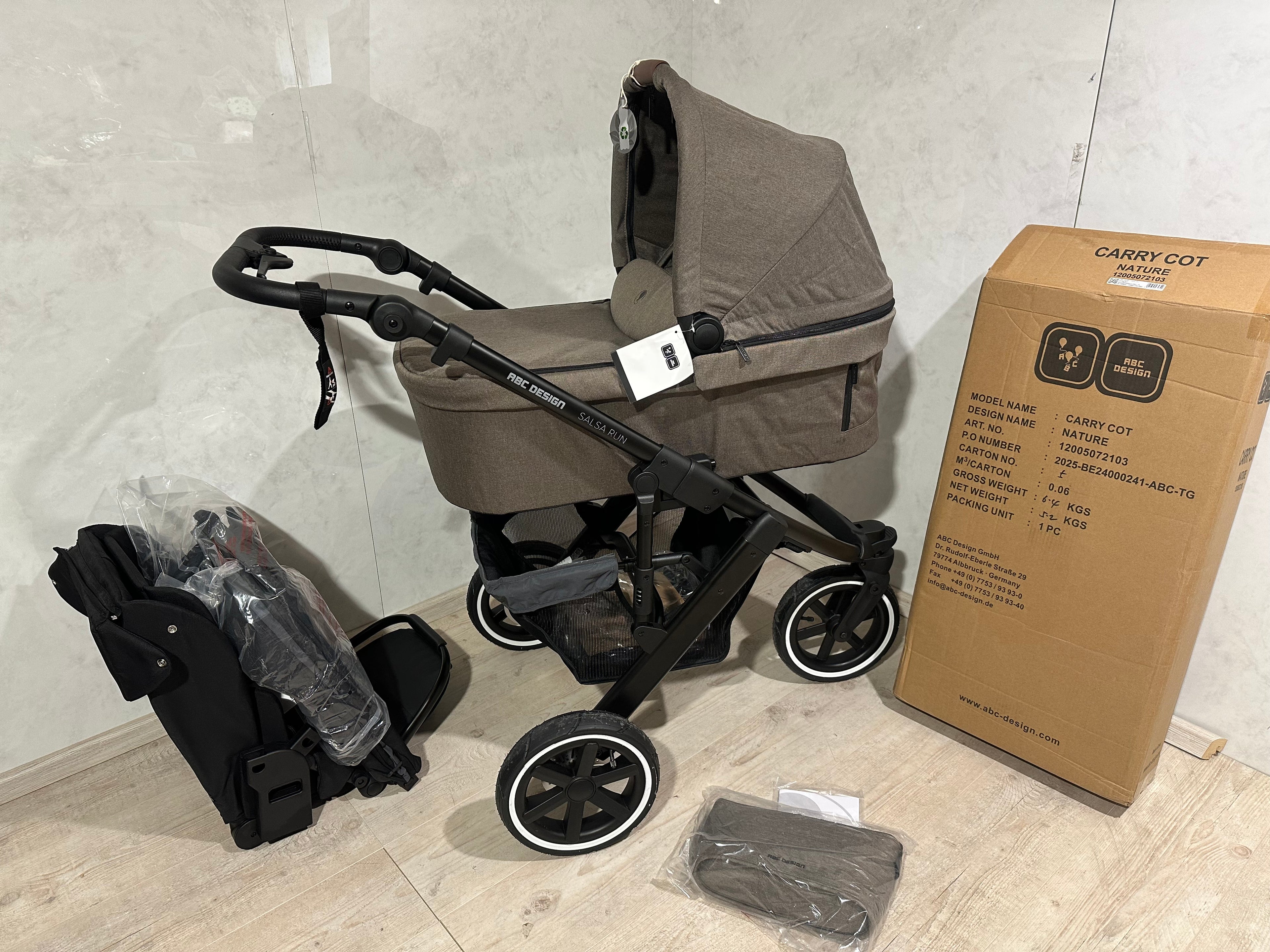 ABC Design Salsa run ink mit Babywanne 5 Nature