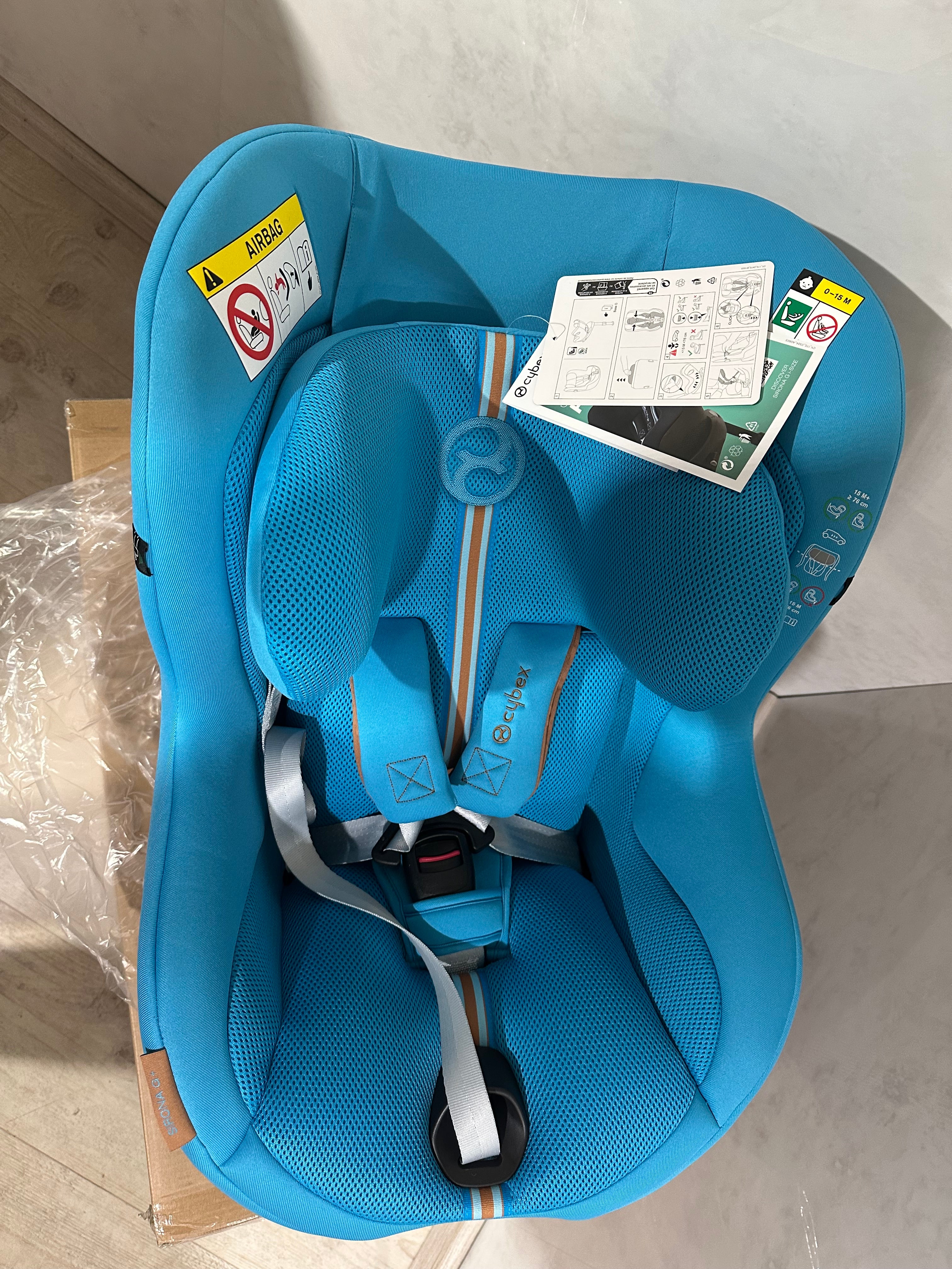CYBEX Sirona G i-Size „Beach Blue Plus“ – 360°