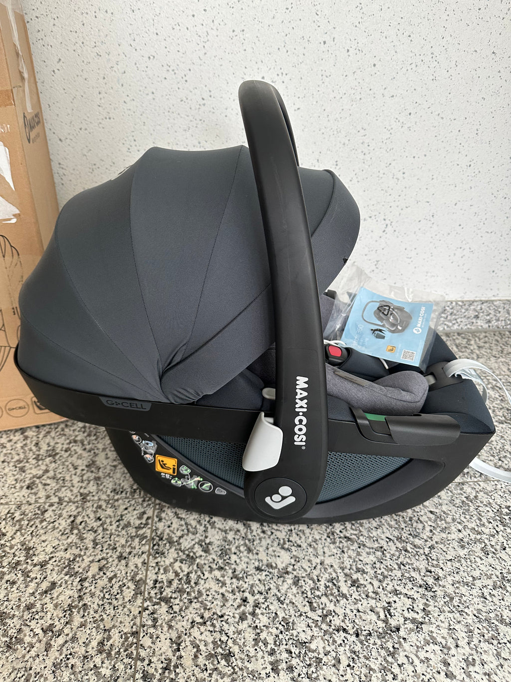 Maxi-Cosi Pebble 360 „Essential Graphite“ – Komfortable i-Size Babyschale ab Geburt