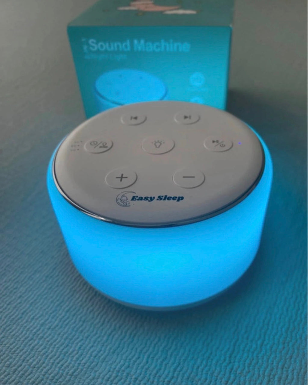 White Noise Maschine Baby Einschlafhilfe 34Sounds 9Farben Timer Weißes Rauschen