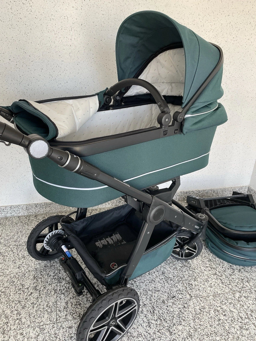 Hartan Rock It GTR Outdoor 2in1 Kinderwagen Sportwagen + Falttasche Leaf