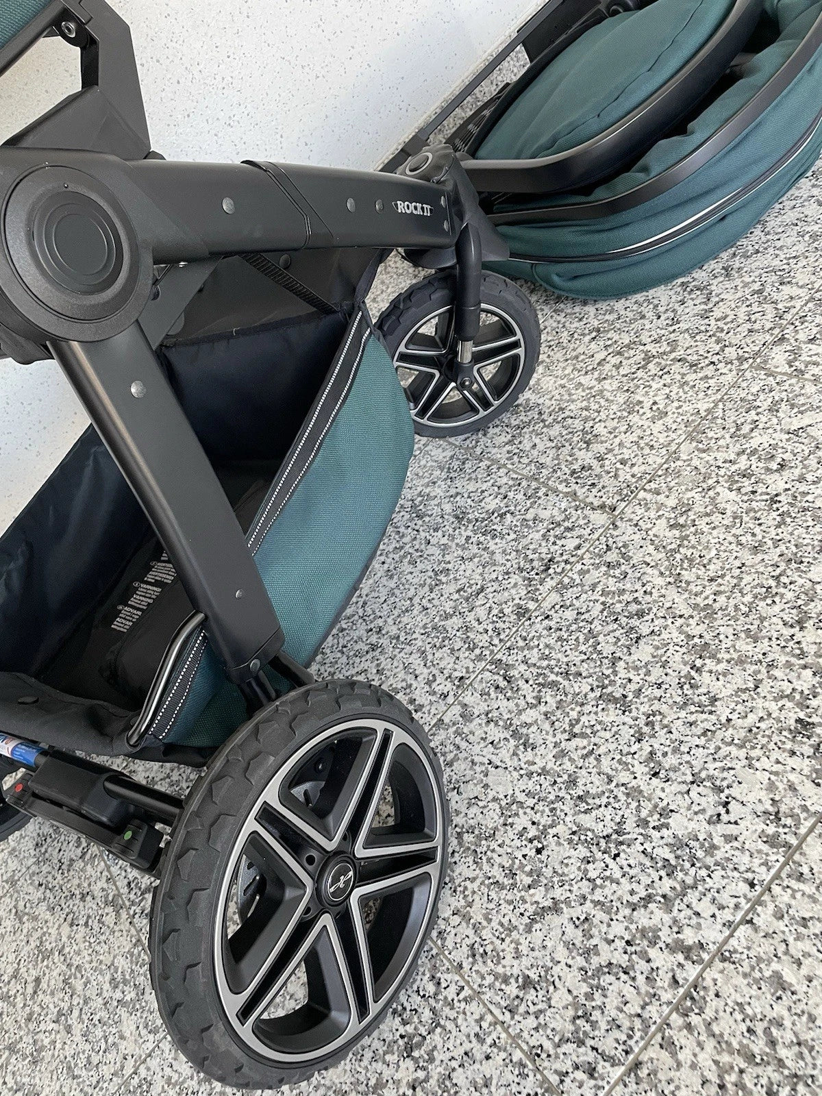 Hartan Rock It GTR Outdoor 2in1 Kinderwagen Sportwagen + Falttasche Leaf