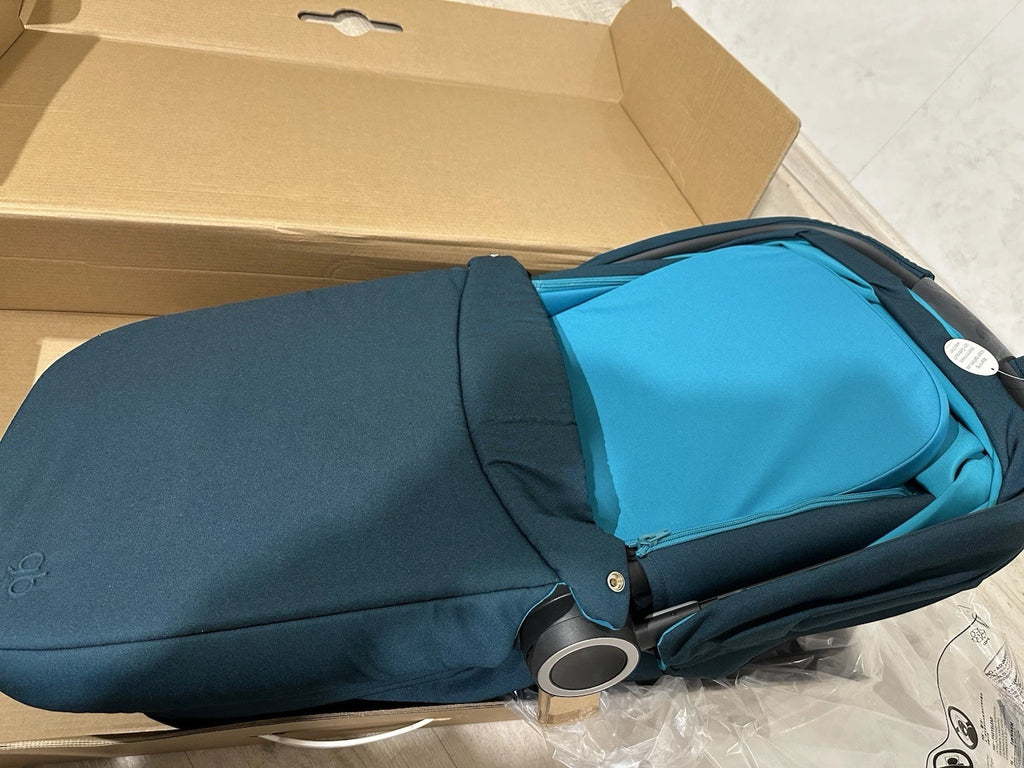 GB Maris Cot Babywanne kinderwagensufsatz Capri Blue - turquoise Türks