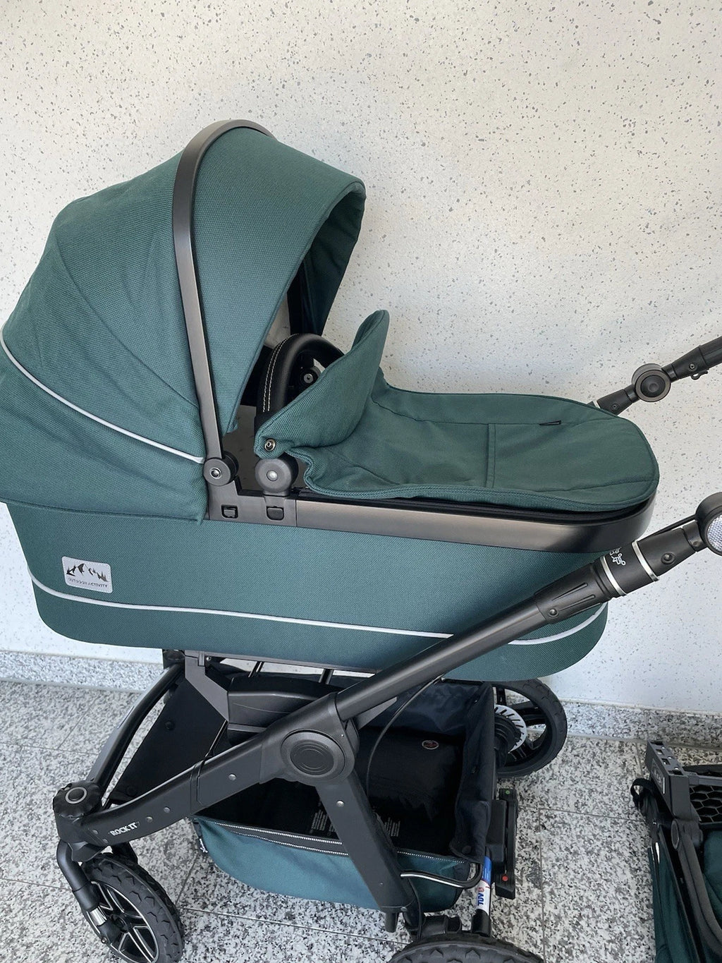Hartan Rock It GTR Outdoor 2in1 Kinderwagen Sportwagen + Falttasche Leaf