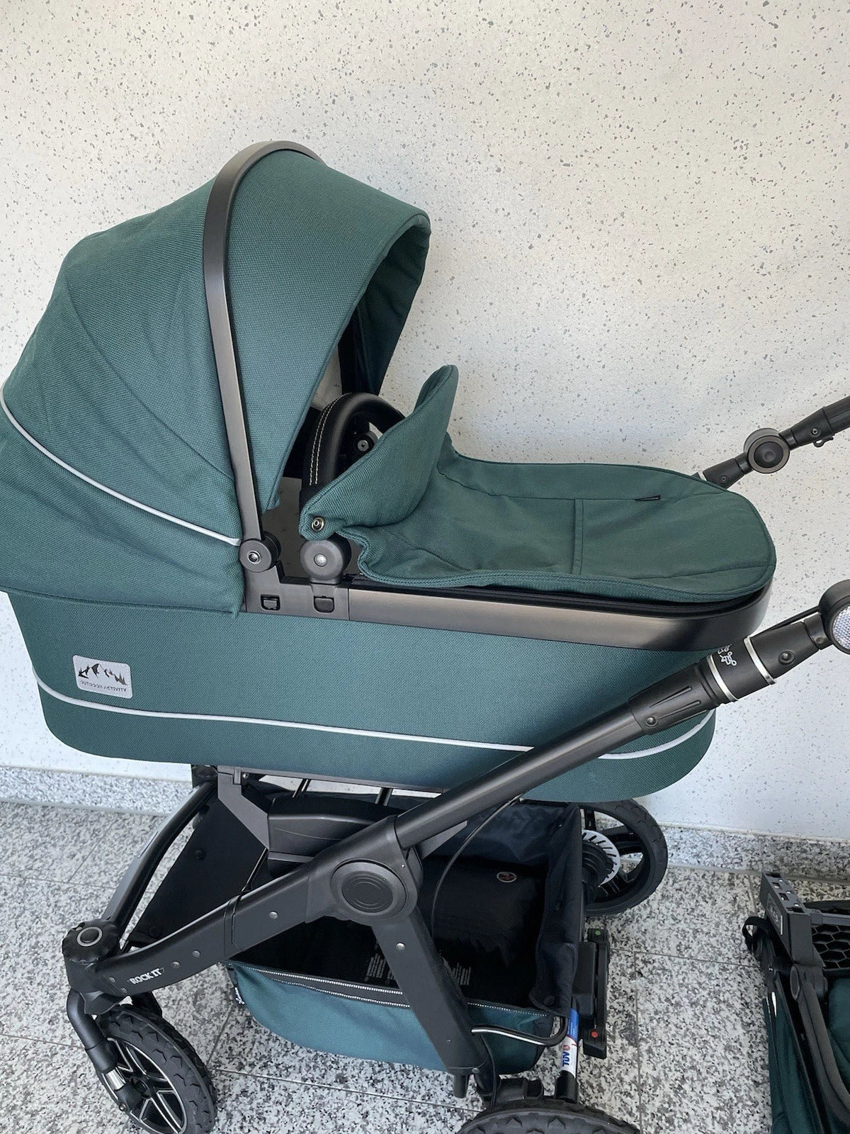 Hartan Rock It GTR Outdoor 2in1 Kinderwagen Sportwagen + Falttasche Leaf