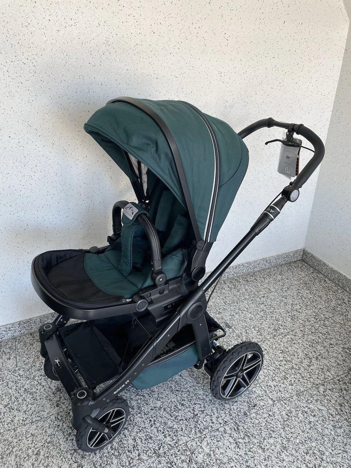 Hartan Rock It GTR Outdoor 2in1 Kinderwagen Sportwagen + Falttasche Leaf