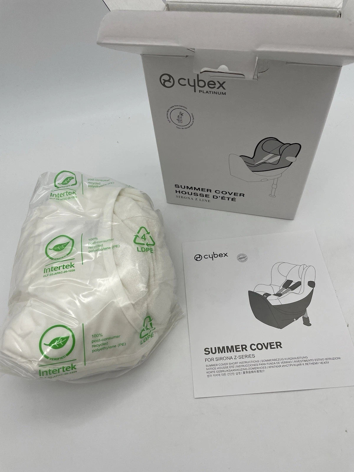 Cybex Sommerbezug für Sirona Z / Z2 / T i-Size – Atmungsaktiver Schonbezug