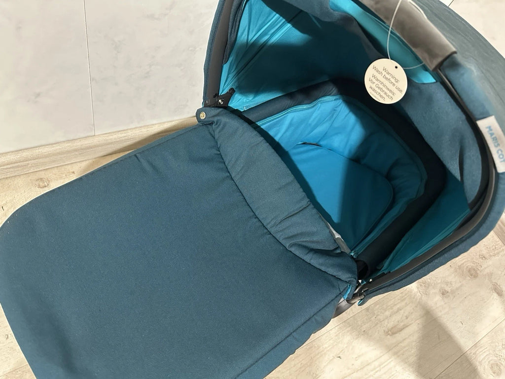 GB Maris Cot Babywanne kinderwagensufsatz Capri Blue - turquoise Türks