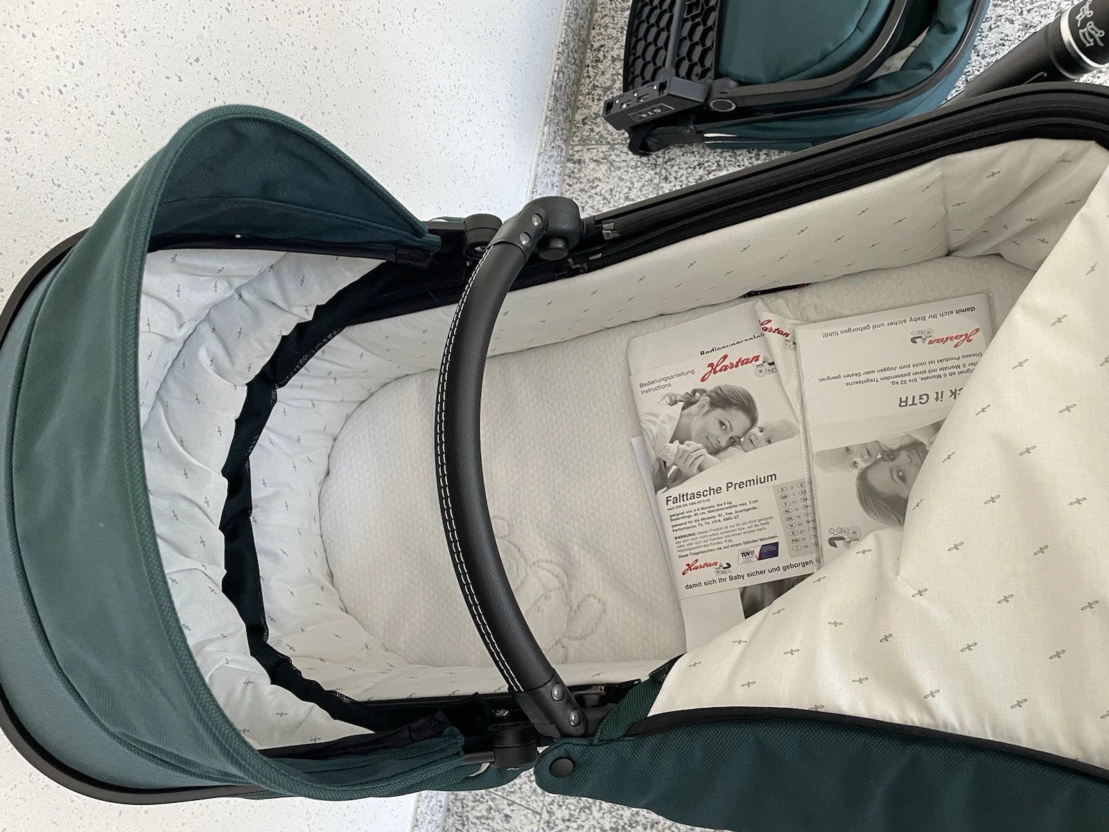 Hartan Rock It GTR Outdoor 2in1 Kinderwagen Sportwagen + Falttasche Leaf